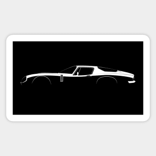 Bizzarrini 5300 GT Strada Silhouette Sticker